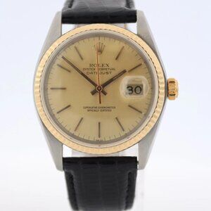 36mm 1978 Rolex 16013 Datejust Men's Automatic Wristwatch 3035 Swiss Made